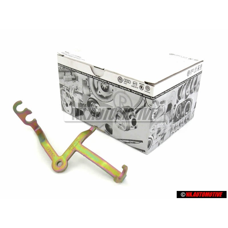 Original VW Rear Brake Caliper Hose Bracket Right - 7D1711454B