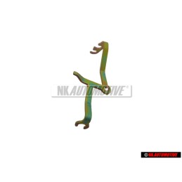 Original VW Rear Brake Caliper Hose Bracket Right - 7D1711454B