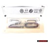Original Audi 2.8 Rear Boot Badge Emblem Chrome - 4B0853743L 2ZZ