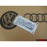 Original Audi 2.8 Rear Boot Badge Emblem Chrome - 4B0853743L 2ZZ