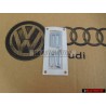 Original Audi 2.8 Rear Boot Badge Emblem Chrome - 4B0853743L 2ZZ