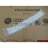 Original VW Syncro Front Bonnet Decal Sticker - 701853679 6BX