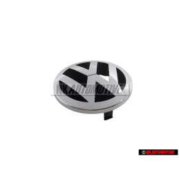 Original VW Front Grill Badge Emblem Chrome - 2D0853600 ULM