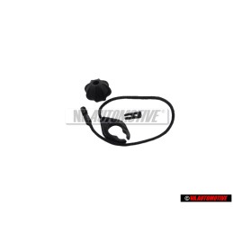 Original VW Holding Strap Satin Black - 5N0863447 9B9