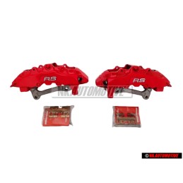 Original Audi Front Brake Calipers Set Left & Right Pair – RS3/TTRS