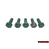 5x Original VW Hexagon Bolt M8x25 - N 01024222