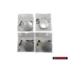 4x Original VW Hub Cap - 191601169