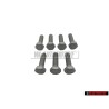 7x Original VW Hexagon Bolt M6x20 - N 01021710