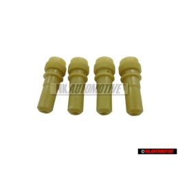4x Original VW Fuel Injector Insert Sleeve Guide Valve - 063133555A