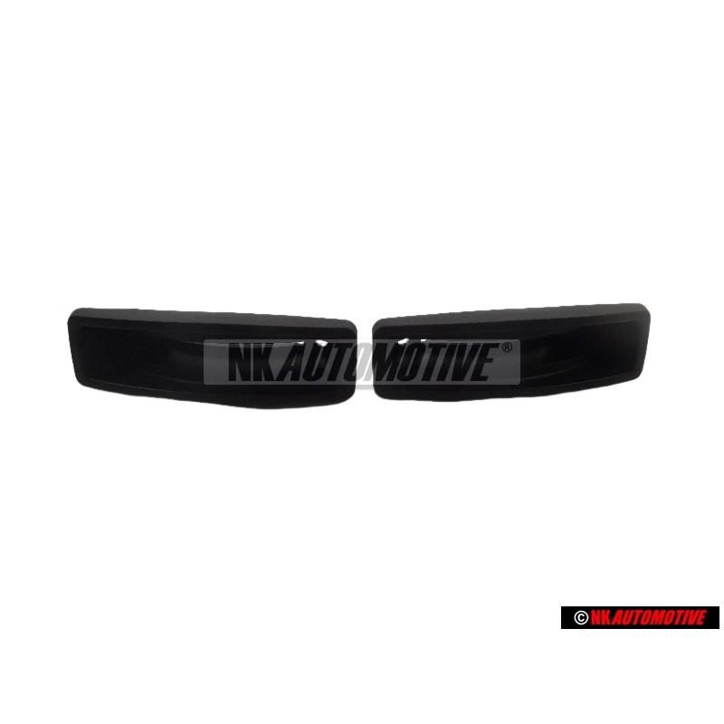 2x Original VW Trim Satin Black - 1J3881607 B41