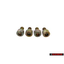 4x Original VW Socket Head Bolt With Hexagon Socket Head - N 0147506