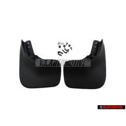 Original VW 1 Set Rear Mud Flaps (Left And Right) - 5C6075101A