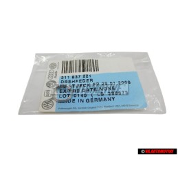 Original VW Door Handle Torsion Spring - 311837221