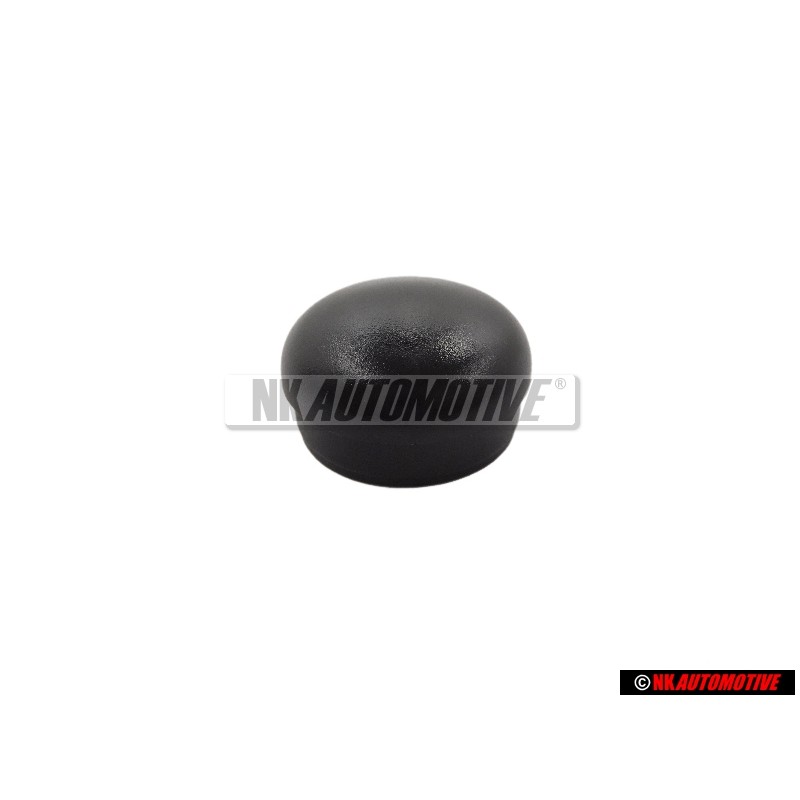 Original VW Wiper Arm Shaft Nut Cover Cap Black - 133955435