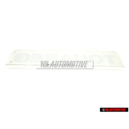Original VW TOUAREG Rear Trunk Boot Badge Emblem - 7L6853687 739