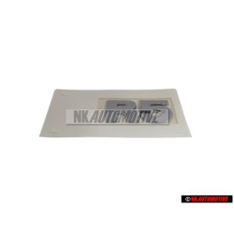 Original VW R5 Rear Boor Badge Emblem Chrome - 7L6853675