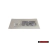 Original VW R5 Rear Boor Badge Emblem Chrome - 7L6853675