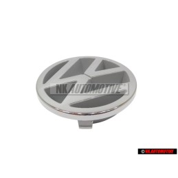 Original VW Front Grill Badge Chrome 1988-1992 - 251853601