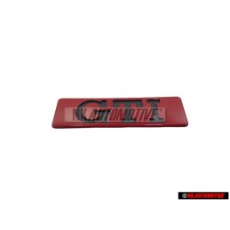 Original VW GTI Side Door Trim Badge Emblem Red Black - 191853714 QN5