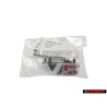 Original VW V5 Front Grill badge Chrome Red - 1J5853679D GQF