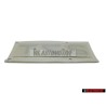 Original Audi 2.7T Rear Trunk Boot Badge Emblem Chrome - 4B0853743R 2ZZ