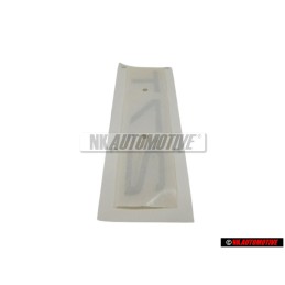 Original Audi 2.7T Rear Trunk Boot Badge Emblem Chrome - 4B0853743R 2ZZ