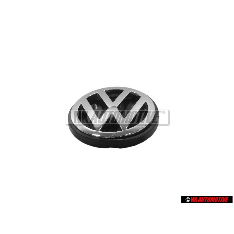 Original VW Rear Boot Trunk Badge Emblem Chrome - 701853601F DRR