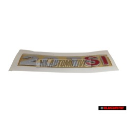 Original VW 2.0 TSI Rear Boot Badge Emblem Chrome Red - 5N0853675D GQF