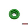 Original VW Transmission Sealing Plug Green Color - 020301129D
