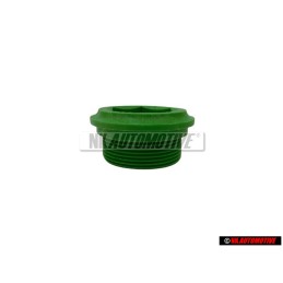 Original VW Transmission Sealing Plug Green Color - 020301129D