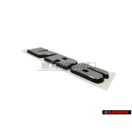 Original VW VR6 Rear Boot Badge Emblem Chrome - 3A0853675 Z10