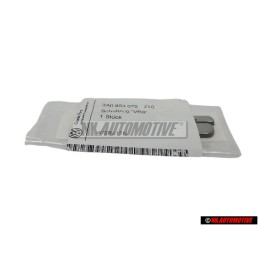 Original VW VR6 Rear Boot Badge Emblem Chrome - 3A0853675 Z10