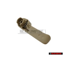 Original VW Bonnet Lid Lock Cable Grip Handle Light Beige RHD - 1J2823533C Q70