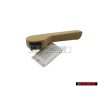 Original VW Bonnet Lid Lock Cable Grip Handle Pure Beige - 1J2823533C 7G8