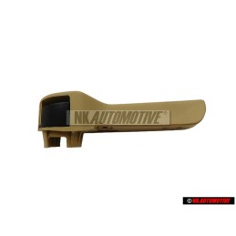 Original VW Bonnet Lid Lock Cable Grip Handle Pure Beige - 1J2823533C 7G8