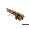 Original VW Bonnet Lid Lock Cable Grip Handle Pure Beige - 1J2823533C 7G8