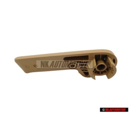 Original VW Bonnet Lid Lock Cable Grip Handle Pure Beige - 1J2823533C 7G8