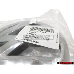 Original VW Front Grill Badge Emblem Chrome - 1T0853601E ULM