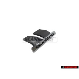 Original Audi QUATTRO Front Grill Badge Emblem Chrome - 8N0853736A 2ZZ