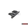Original Audi QUATTRO Front Grill Badge Emblem Chrome - 8N0853736A 2ZZ