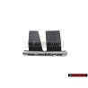 Original Audi QUATTRO Front Grill Badge Emblem Chrome - 8N0853736A 2ZZ