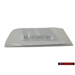 Original Audi S6 PLUS Rear Boot Badge Emblem Chrome Blue Red - 4A9853735C 2ZZ