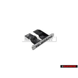 Original Audi QUATTRO Front Grill Badge Emblem Chrome - 4E0853736A 2ZZ