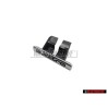 Original Audi QUATTRO Front Grill Badge Emblem Chrome - 4E0853736A 2ZZ