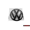 Original VW Front Grill Badge Emblem Black - 1J0853601A 041