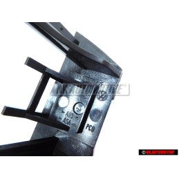 Original VW V5 Front Grill Badge Emblem Chrome Red - 1J6853679F GQF