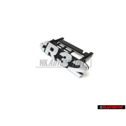 Original VW Golf MK4 R32 Front Grill Badge Emblem Chrome - 1J6853679D PWV