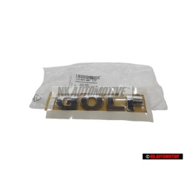 Original VW GOLF Rear Trunk Boot Badge Emblem Chrome - 1J6853687 739