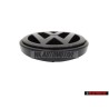 Original VW Rear Boot Trunk Badge Emblem Black 1989-1992 - 191853601J XZ1
