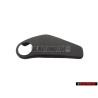Original VW Recaro Seat Hinge Trim Cover With Hole Left Outer - 1H0881477A 01C